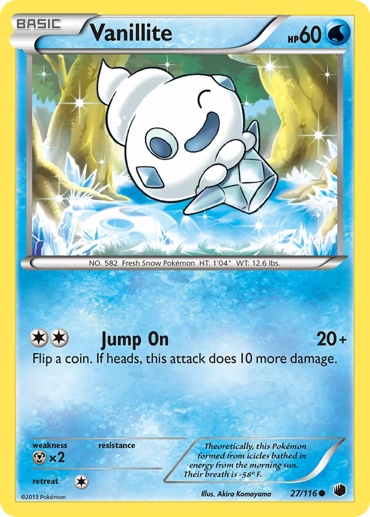 Vanillite, Plasma Freeze #27/116