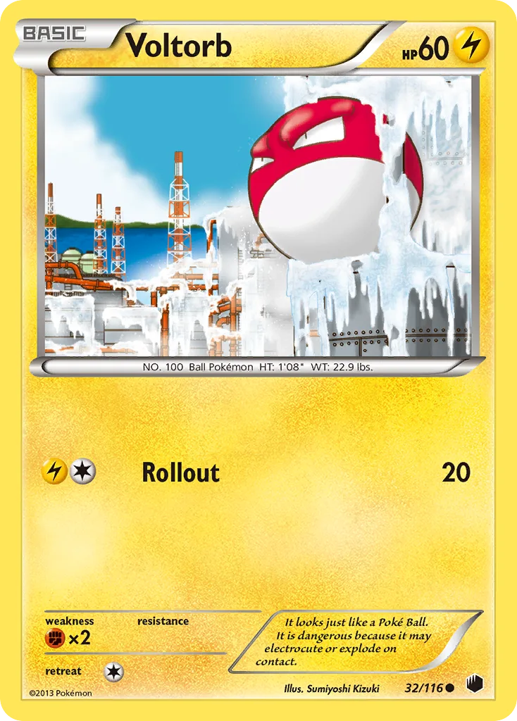 Voltorb, Plasma Freeze #32/116