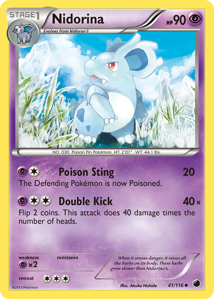 Nidorina, Plasma Freeze #41/116