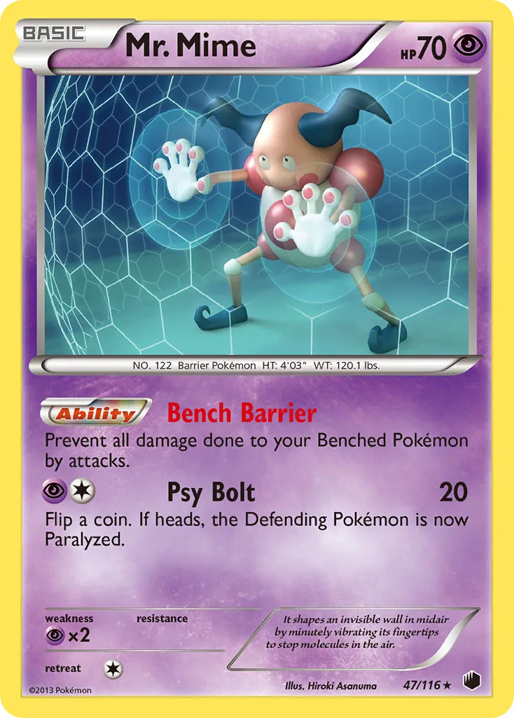 Mr. Mime, Plasma Freeze #47/116