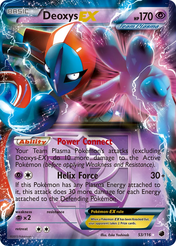 Deoxys-EX, Plasma Freeze #53/116