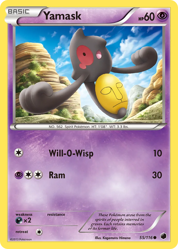 Yamask, Plasma Freeze #55/116