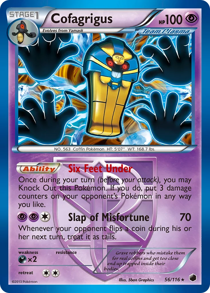 Cofagrigus, Plasma Freeze #56/116