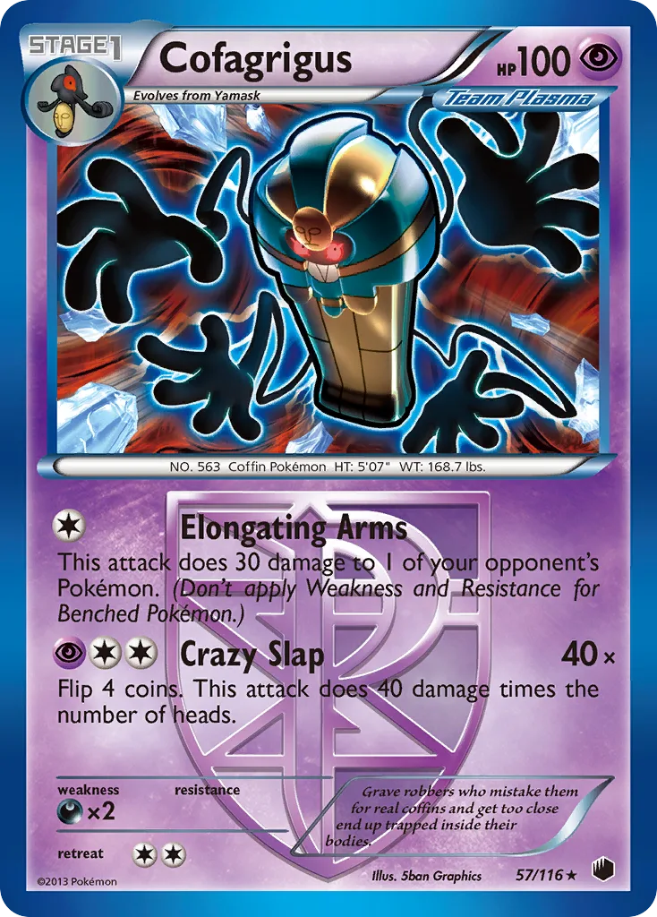 Cofagrigus, Plasma Freeze #57/116