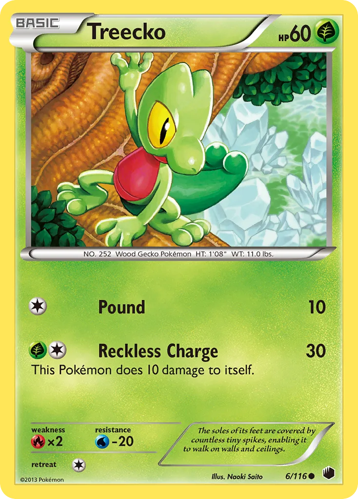 Treecko, Plasma Freeze #6/116
