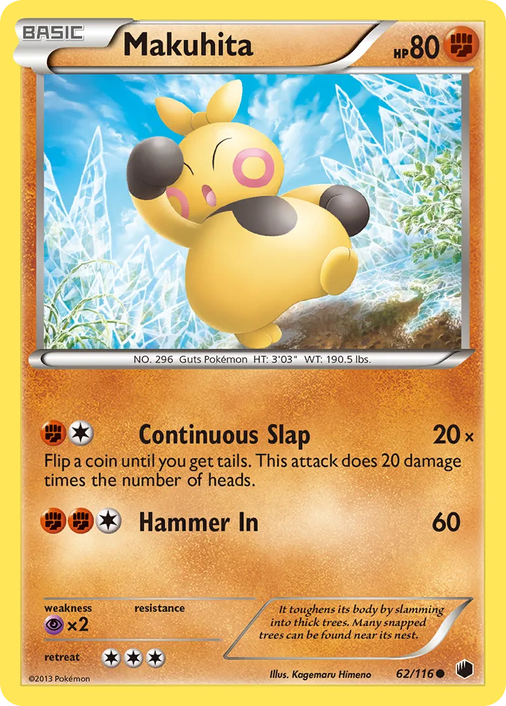 Makuhita, Plasma Freeze #62/116