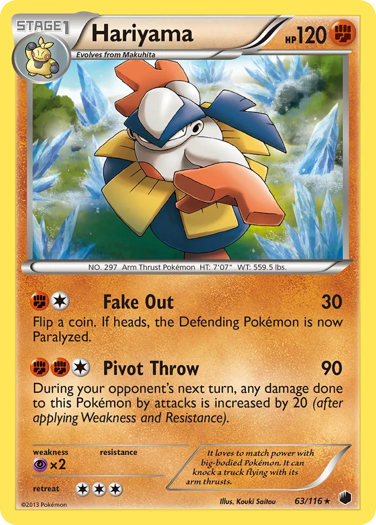 Hariyama, Plasma Freeze #63/116