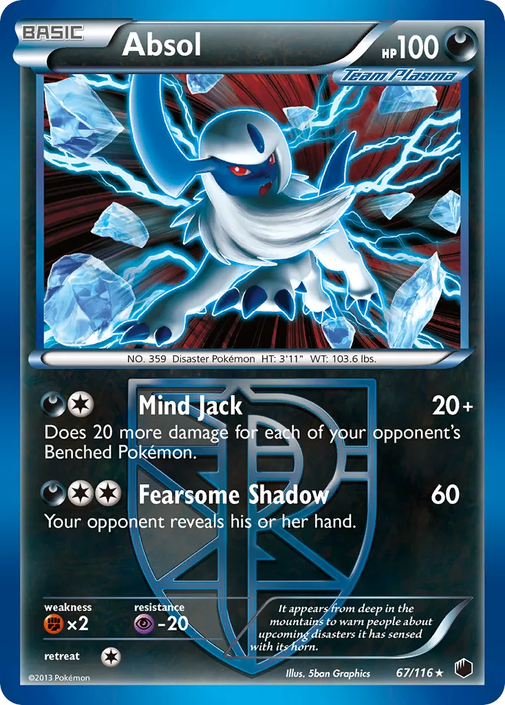 Absol, Plasma Freeze #67/116