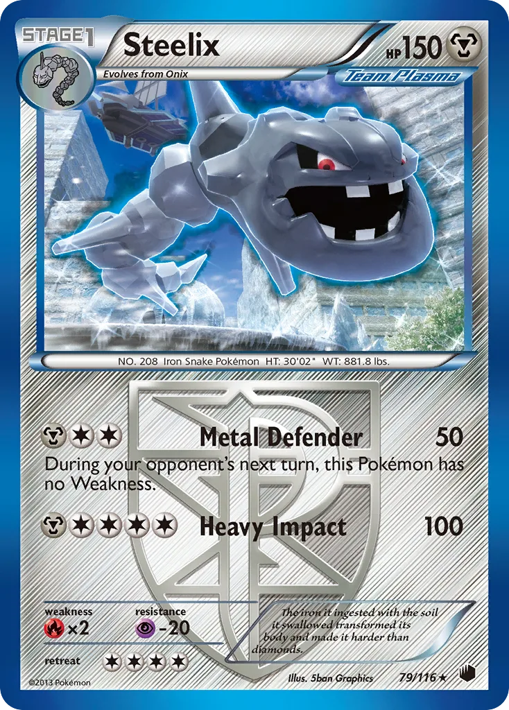 Steelix, Plasma Freeze #79/116
