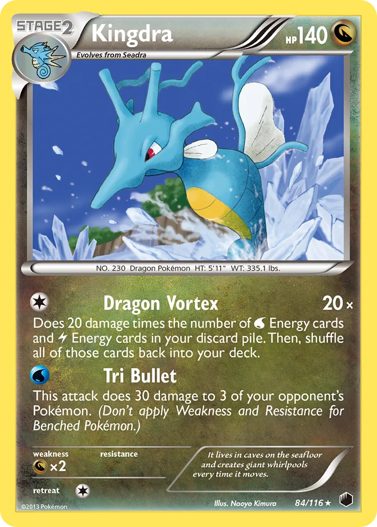 Kingdra, Plasma Freeze #84/116