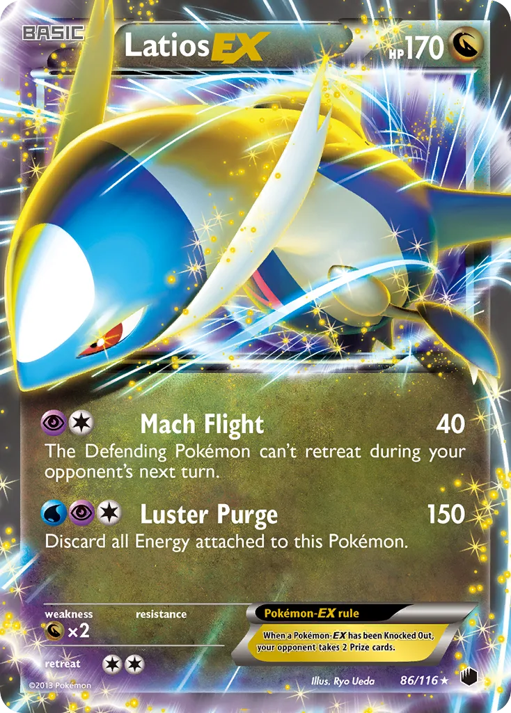 Latios-EX, Plasma Freeze #86/116