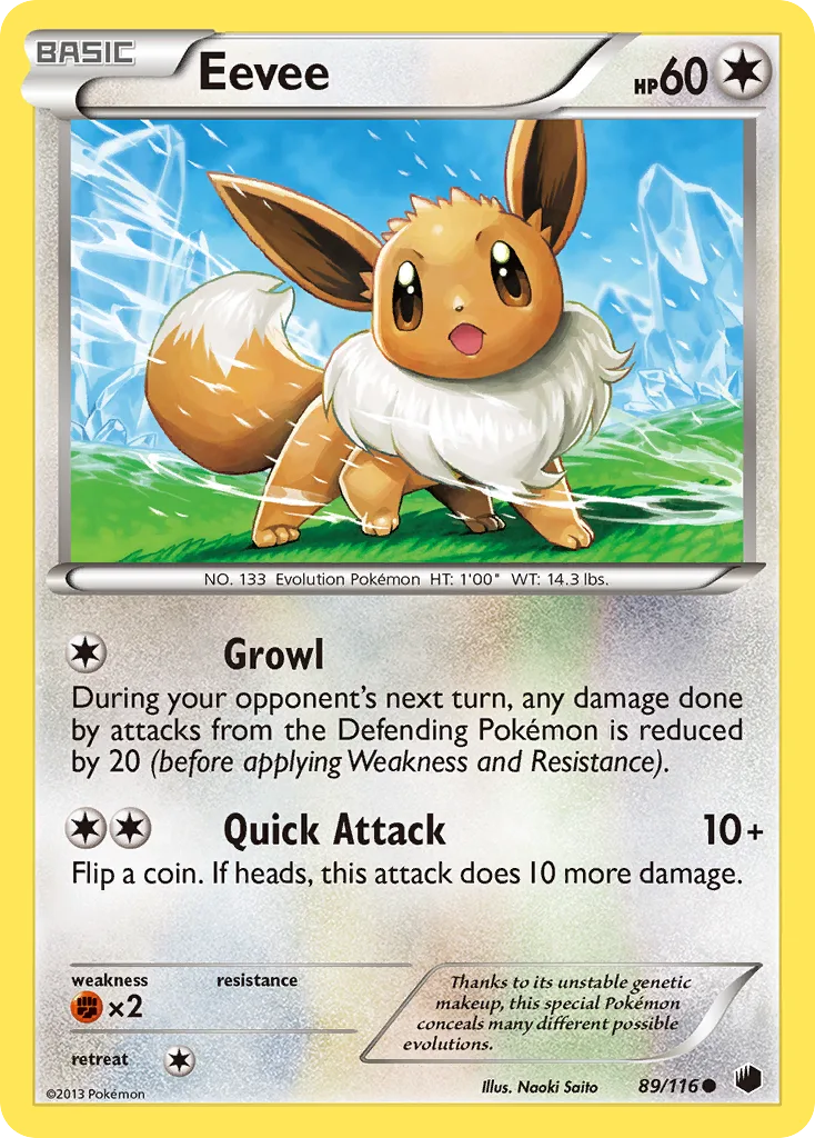 Eevee, Plasma Freeze #89/116