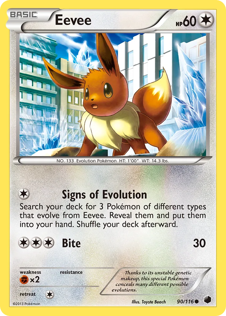 Eevee, Plasma Freeze #90/116