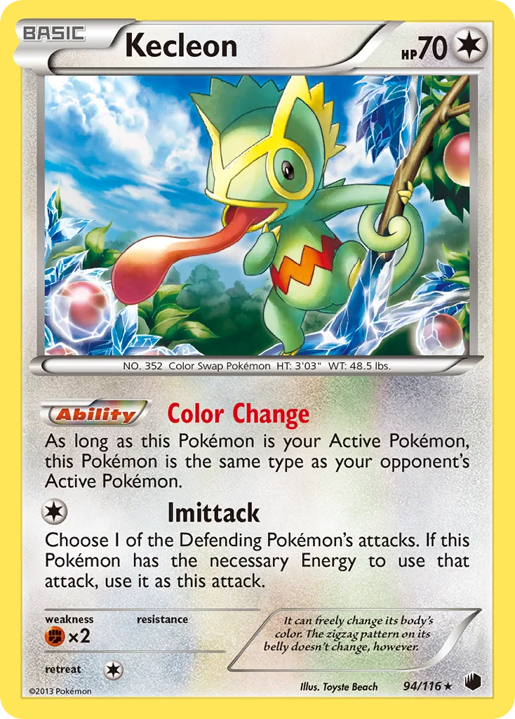 Kecleon, Plasma Freeze #94/116