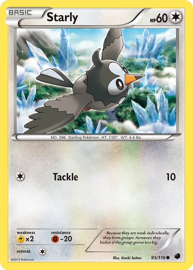 Starly, Plasma Freeze #95/116