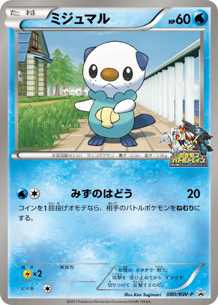 Oshawott, Black & White Promos #080/BW-P