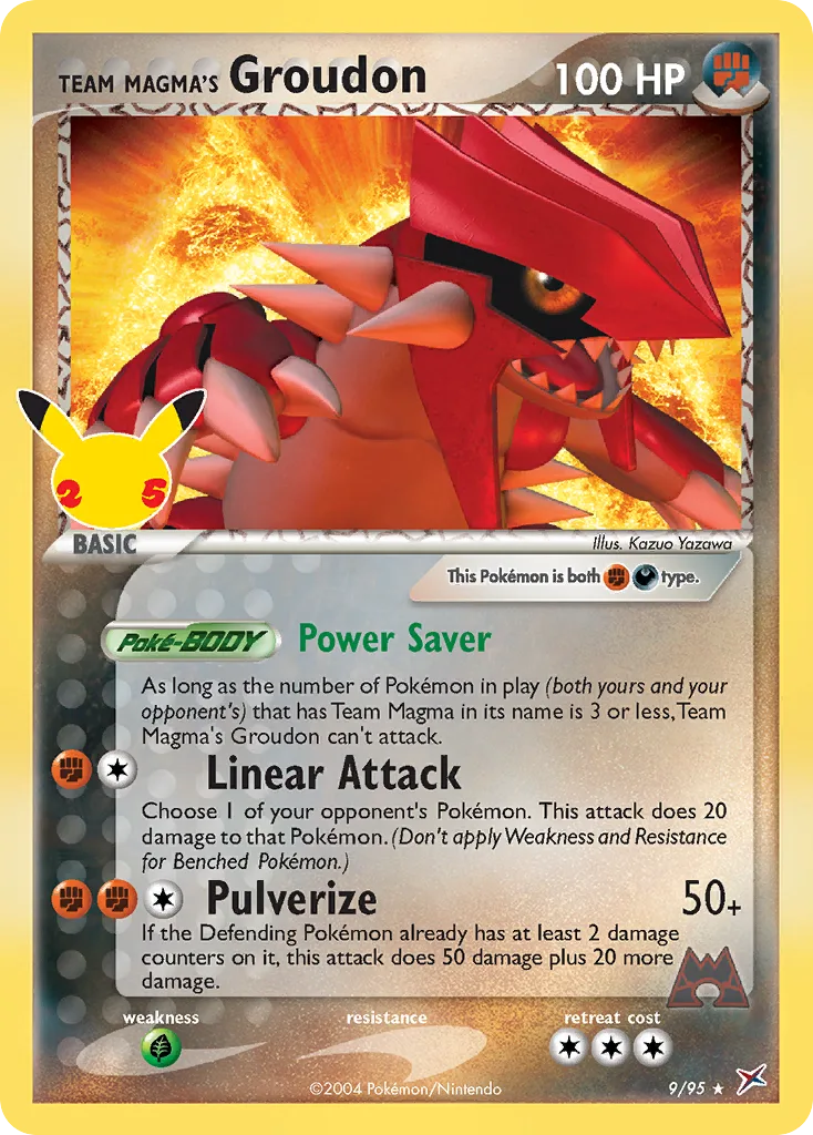 Team Magma's Groudon, Celebrations: Classic Collection #9