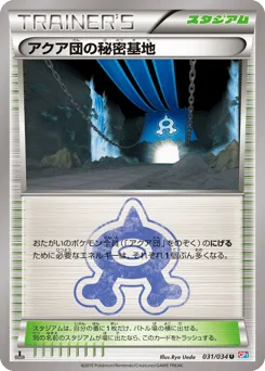 Team Aqua's Secret Base