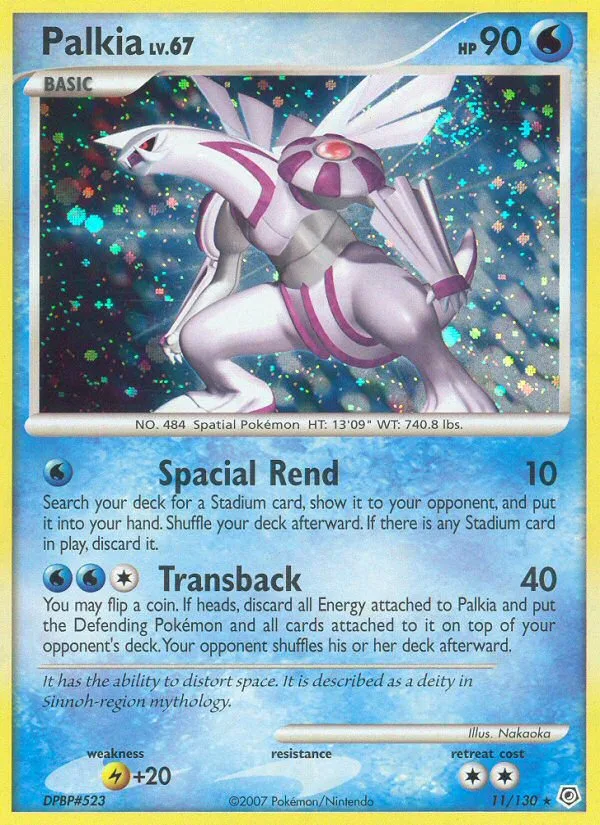 Palkia, Diamond & Pearl #11/130