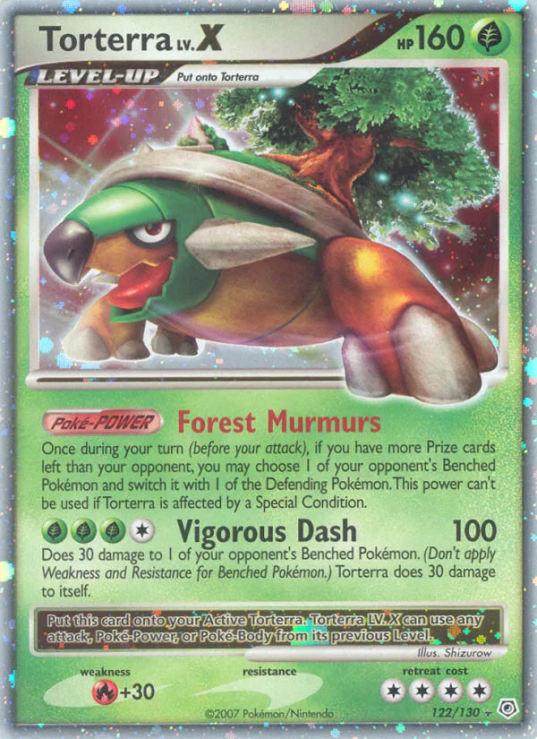 Torterra LV.X, Diamond & Pearl #122/130