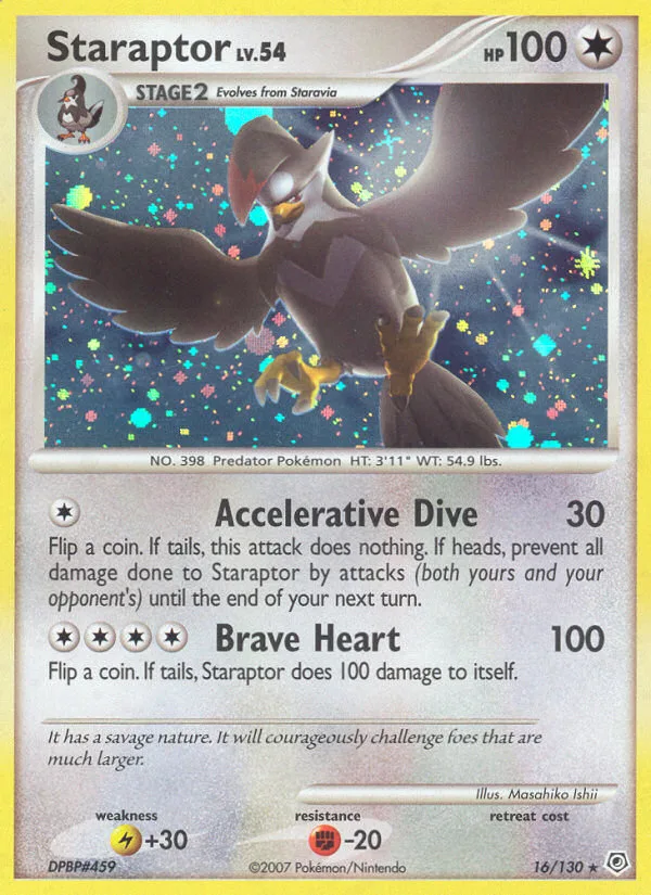 Staraptor, Diamond & Pearl #16/130