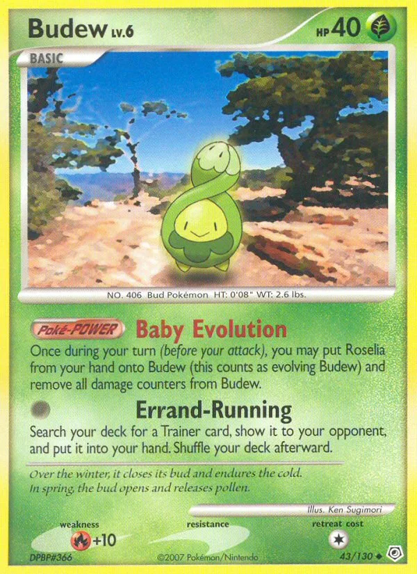 Budew, Diamond & Pearl #43/130