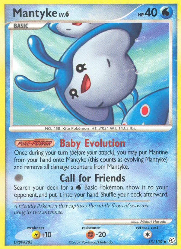 Mantyke, Diamond & Pearl #55/130