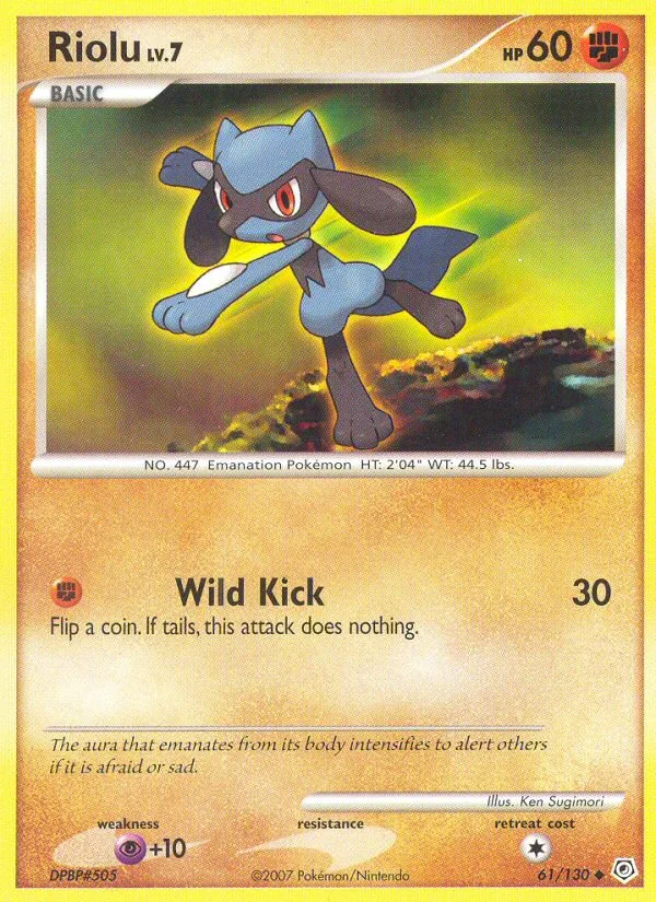 Riolu, Diamond & Pearl #61/130