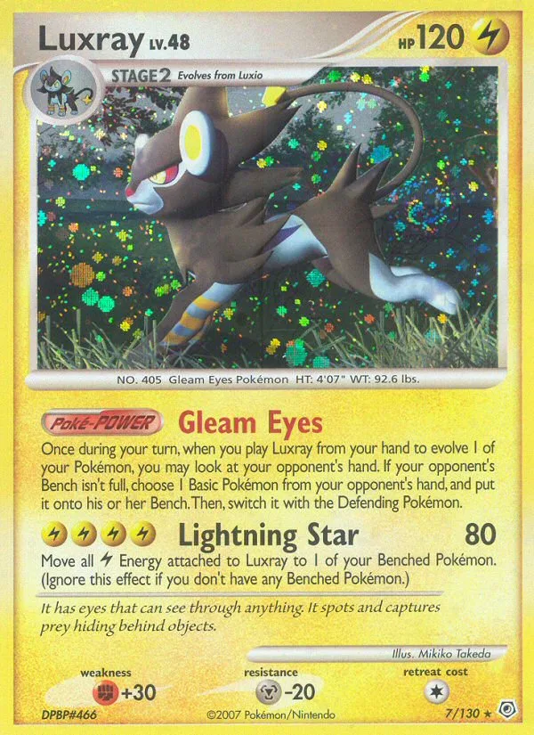 Luxray, Diamond & Pearl #7/130
