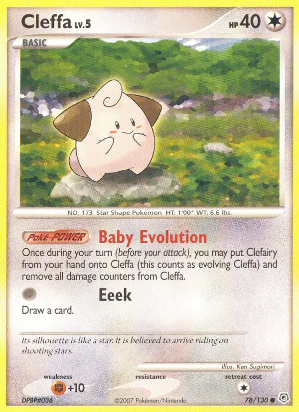 Cleffa, Diamond & Pearl #78/130