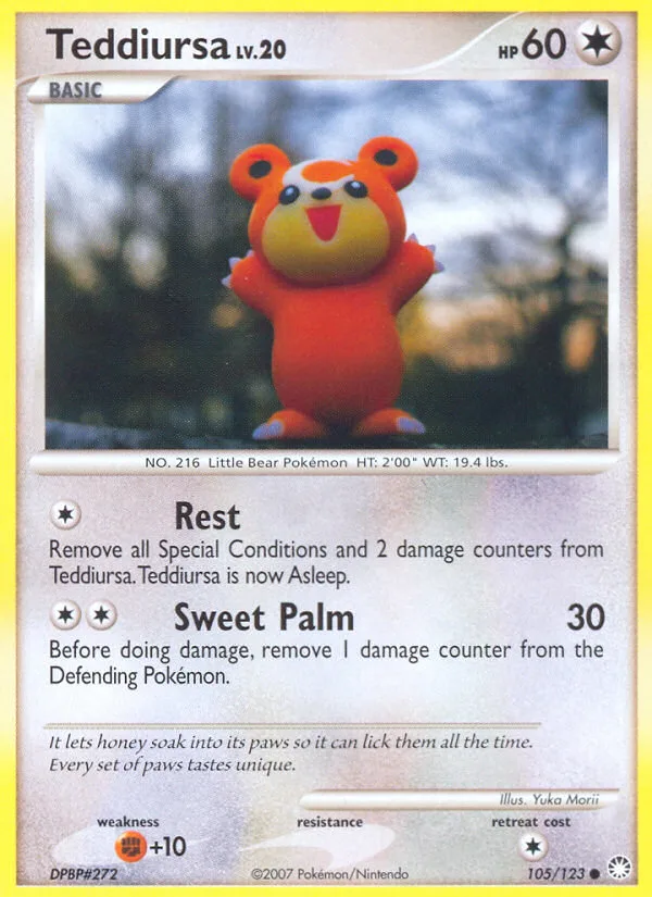 Teddiursa, Mysterious Treasures #105/123
