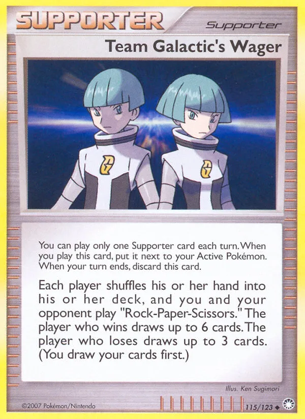 Team Galactic's Wager, Mysterious Treasures #115/123