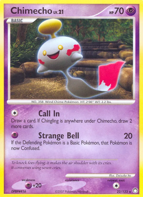 Chimecho, Mysterious Treasures #22/123