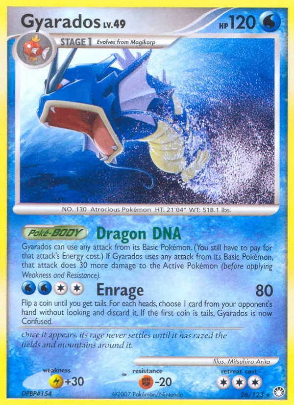 Gyarados, Mysterious Treasures #26/123