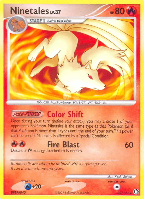 Ninetales, Mysterious Treasures #32/123