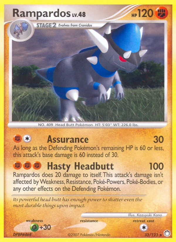 Rampardos, Mysterious Treasures #33/123