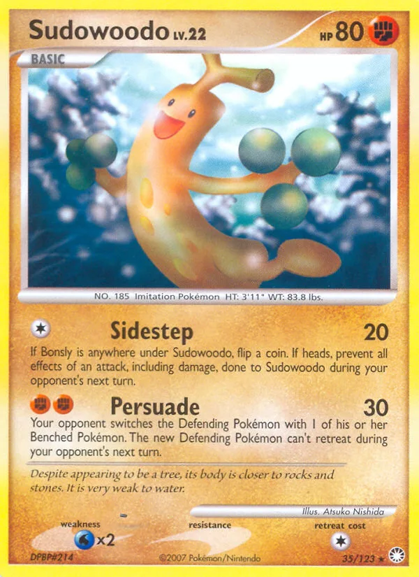 Sudowoodo, Mysterious Treasures #35/123