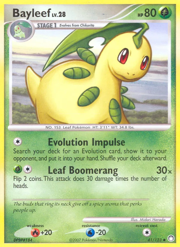Bayleef, Mysterious Treasures #41/123
