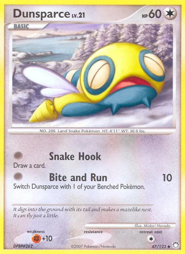 Dunsparce, Mysterious Treasures #47/123