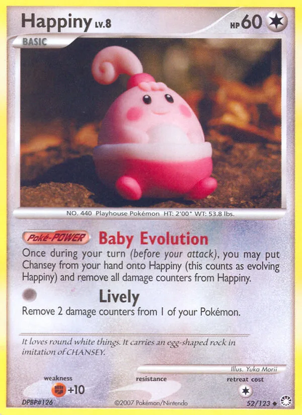 Happiny, Mysterious Treasures #52/123