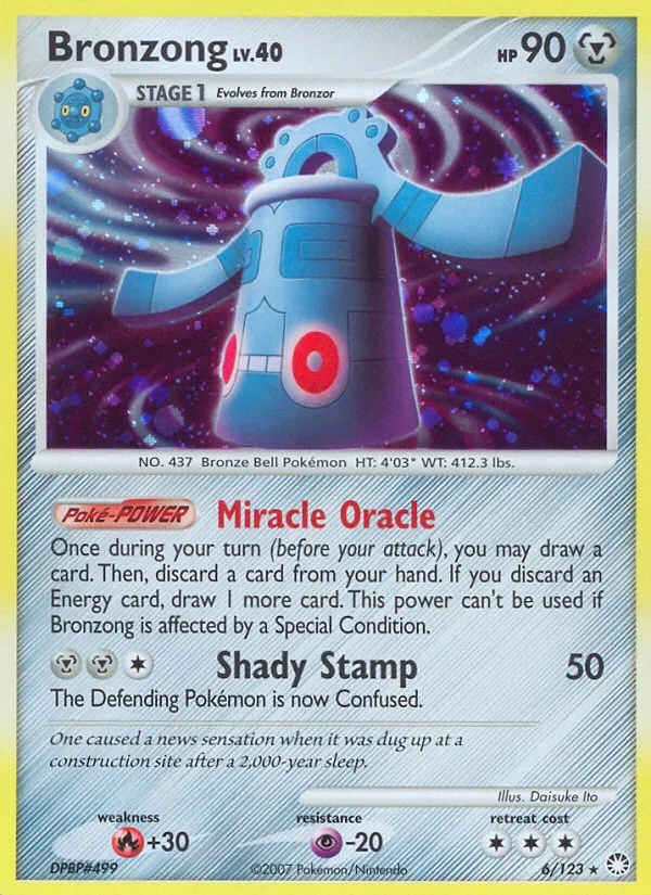 Bronzong, Mysterious Treasures #6/123