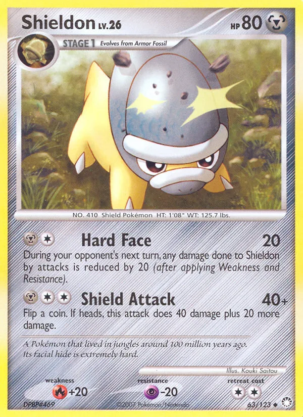 Shieldon, Mysterious Treasures #63/123