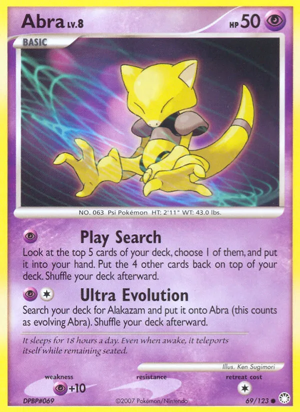 Abra, Mysterious Treasures #69/123