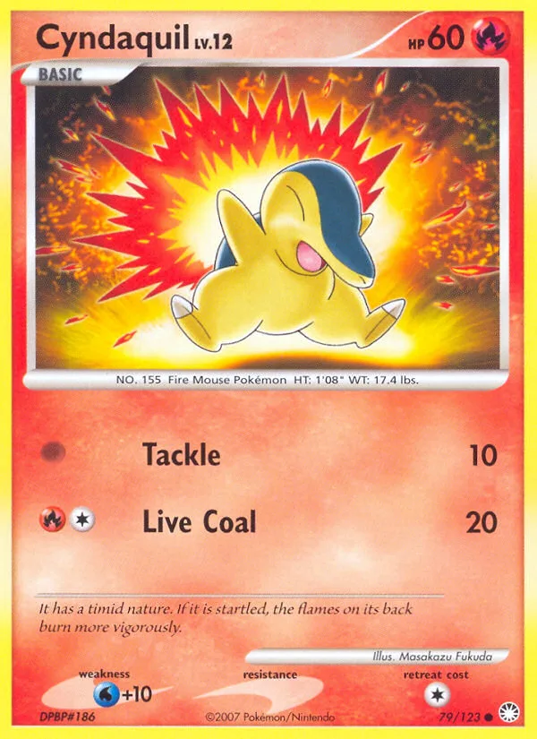 Cyndaquil, Mysterious Treasures #79/123