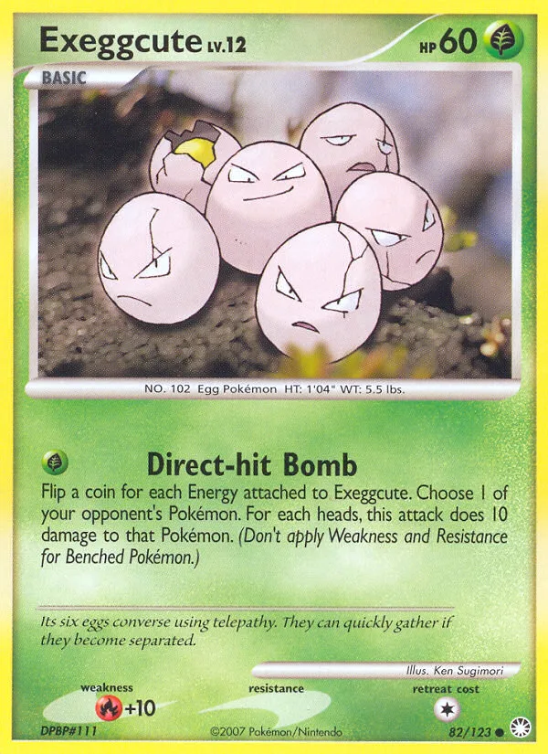 Exeggcute, Mysterious Treasures #82/123
