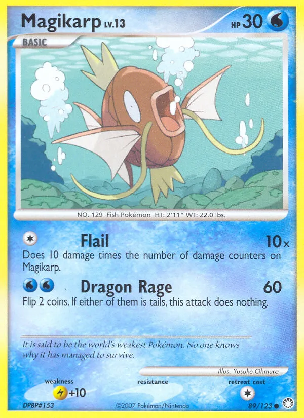 Magikarp, Mysterious Treasures #89/123