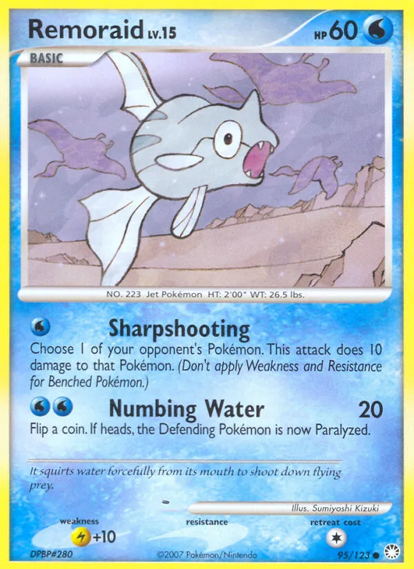 Remoraid, Mysterious Treasures #95/123