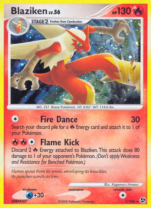 Blaziken, Great Encounters #1/106