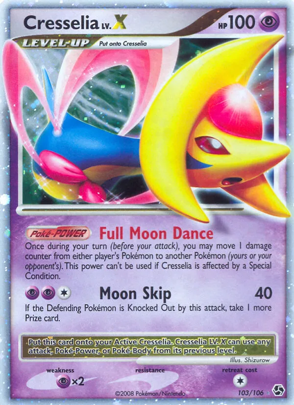 Cresselia LV.X, Great Encounters #103/106