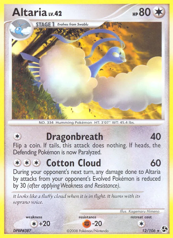 Altaria, Great Encounters #12/106